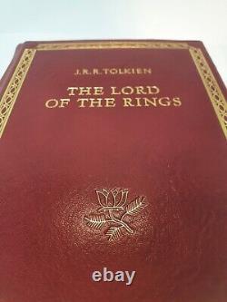 The Lord of the Rings by J. R. R. Tolkien, leather, luxury, Luxusausgabe