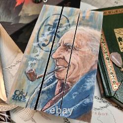 The Master JRR Tolkien Fore-Edge Painted Set of Lord of the Rings