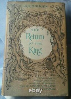 The Return Of The King J. R. R. Tolkien $5.00 Jacket Flap 1963 Houghton Lord Rings