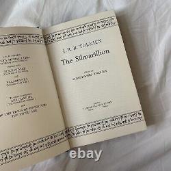 The Silmarillion Tolkien True 1st/1st Edition 1977 £4.95 Jacket Price Hardback