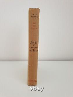 The Two Towers 1st Edition 10th Imp 1963 J R R Tolkien, with good Dust Jacket