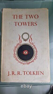 The Two Towers First Edition 4th Impression 1956 With a Map at the Back