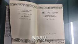 The Two Towers First Edition 4th Impression 1956 With a Map at the Back
