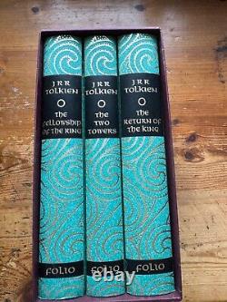 The silmarillion, the hobbit, the lord of the rings folio society