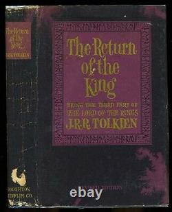 Tolkien, JRR Lord of the Rings Trilogy HB/DJ American 1st/1st&2nd (Rev ed'67)