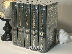 Tolkien Lord Of The Rings SET, with Hobbit & Silmarillion SEALED Easton Press