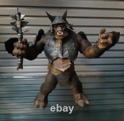Tolkien Lord of the Rings 11 BATTLE TROLL Monster toy figure VERY RARE, NICE