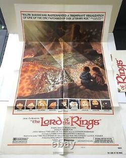 Tolkien, Lord of the Rings 1978, Bakshi animation, RARE Cinema lot Japanese