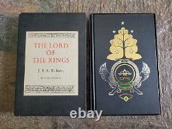 Tolkien Lord of the Rings complete Deluxe Edition, slipcase 7th print very fine
