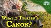 What Is Tolkien S Canon